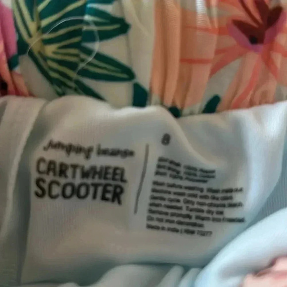 GIRLS JUMPING BEANS CARTWHEEL SCOOTER SKIRT SIZE 8 NWT - Picture 6 of 8